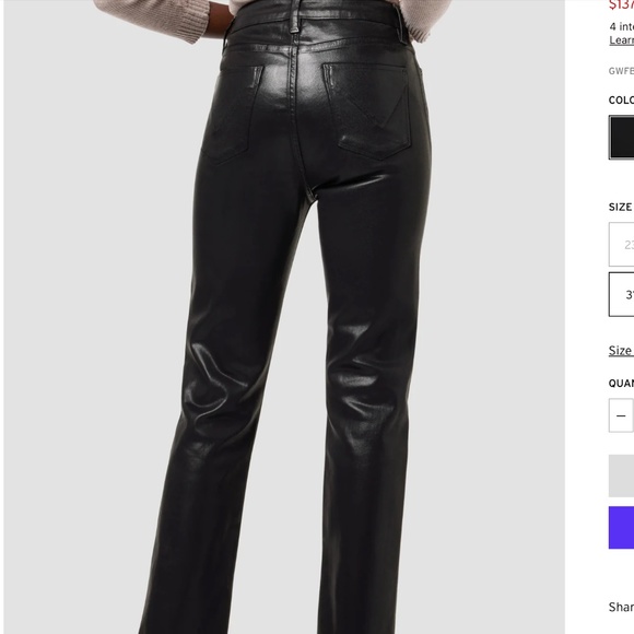 Nico Mid-Rise Straight Ankle Jean w/ Slit Hem - Picture 3 of 6